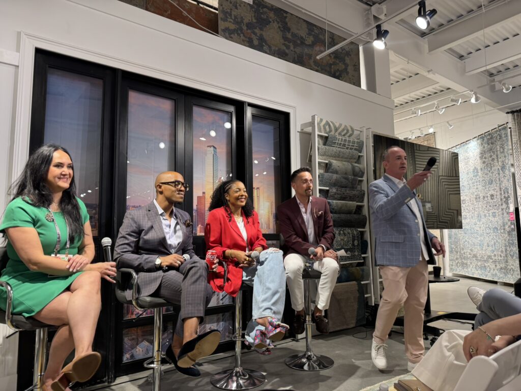 Marie Cloud speaks at High Point Market on interior design and identity.